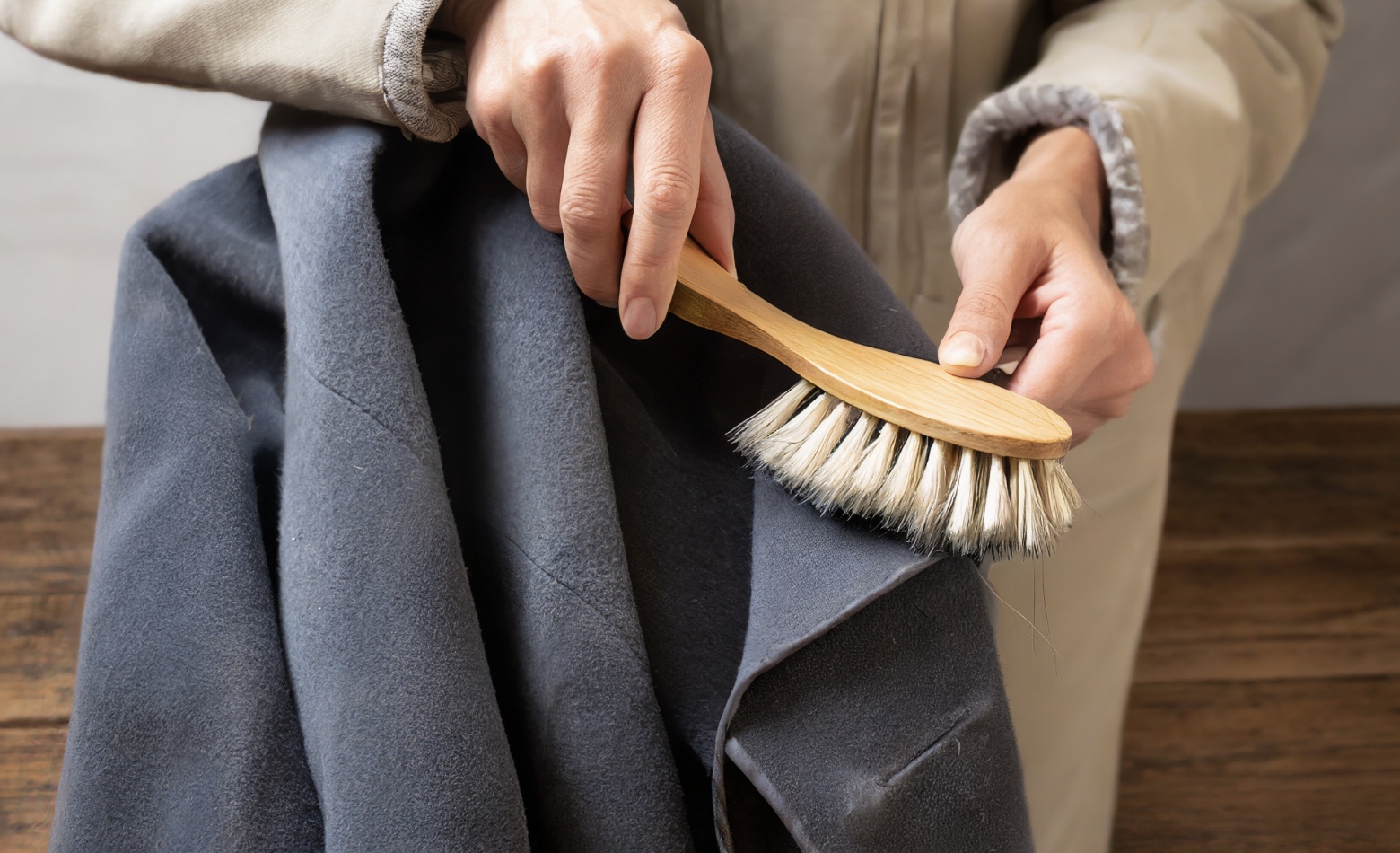 Cleaning and maintaining your long coat
